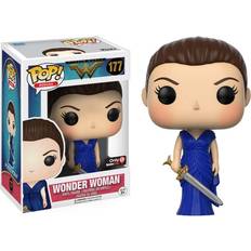 Funko POP Wonder Woman Blue Dress Exclusive Vinyl Figure