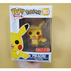 Figurines Funko POP! Games: Pokemon Pikachu [Flocked] #353 Exclusive