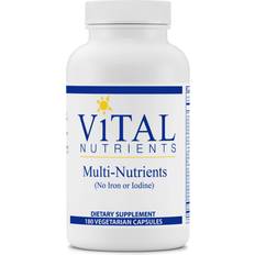 Vital Nutrients Multi-Nutrients Iron Iodine Free 180