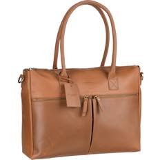 Burkely Vintage Valerie Briefcase cognac