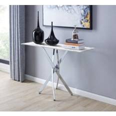 Furniturebox Leonardo Effect Top Console Table