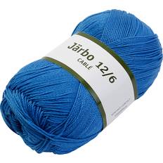 Creativ Company Merceriseret bomuldsgarn 12/6, blå 100 g/ 1 stk
