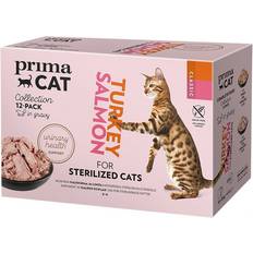 PrimaCat i sås kattmat steriliserade katter 12x85g