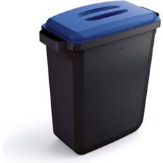 Durable Eco Recycled Black Recycling Bin Lid 60L