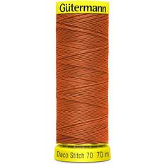 Orange Nähgarn Gutermann Deco Stitch 70 Sytråd Polyester 982 70m