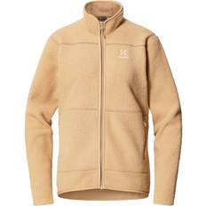 Haglöfs Mossa Women's Recycled Pile Fleece Jacket, Green Olive