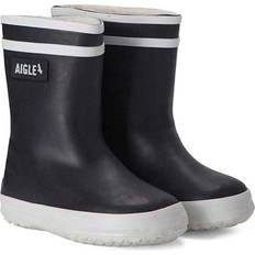 Blue Wellingtons Aigle Kids Baby Flac Fur 2 Rain Boot - Navy