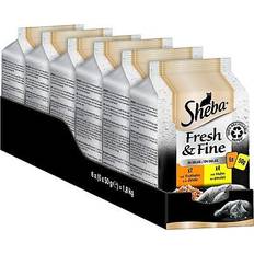 Sheba fresh&fine in gelee & huhn katzenfutter nassfutter 6x6x50g