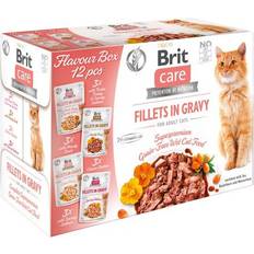 Brit Care Haustiere Brit Care Flavour box-Fillets Gravy 12x85g