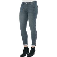 Democracy womens Absolution Ankle Skimmer Jeans, Grey