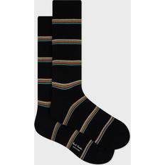 Paul Smith Underwear Paul Smith Black Block 'Signature Stripe' Socks Black