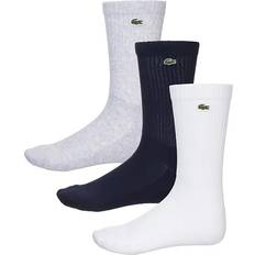 Lacoste Unisex Socks Lacoste Core Performance Crew Unisex Socks, Grey/White/Navy