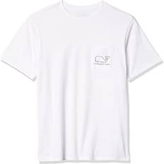 Vineyard Vines Whale Short-Sleeve Pocket T-Shirt White Size: Medium