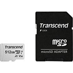 Transcend TS512GUSD300S-AE 512GB microSD UHS-I U3 A1 mit Adapter, FFP