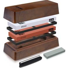 SHAN ZU Sharpening Stone with Storage Box 2 Pieces
