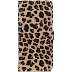 Samsung Galaxy Note 20 Lommeboketuier MAULUND Samsung Galaxy Note 20 Skinndeksel med Lommebok Leopard