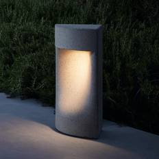 B Lampes sur Pied Bover Moai B/35 Potelet LED 35 cm Hauteur - Gris Borne de protection