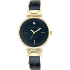 Anne Klein Klockor Anne Klein Gold-Tone Black Alloy Ladies AK-2512NVGB