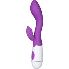 Sexleksaker Baseks Curvy Rabbitvibrator för Nybörjare Lila Lila