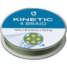 Flätlinor Fiskelinor Kinetic 4 Braid 150m Dusty Green