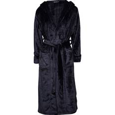 Decoy Long Robe With Hood - Black