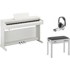 Yamaha ARIUS YDP-165WH Set Digitalpiano mit Klavierbank und Kopfhörer