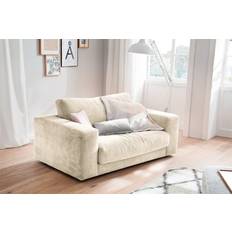 Doppelsessel Madeline Loveseat Cord Cremeweiß Canapé