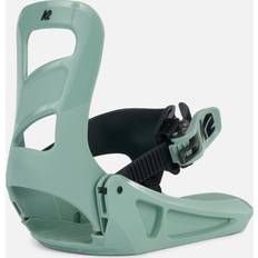 Fijaciones de Snowboard K2 Snowboards Lil Kat Snowboard Bindings Green