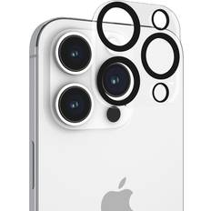 Case-Mate Verre de protection caméra pour iPhone 15 Pro/15 Pro Max Clear Anti-ra