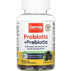 Jarrow Formulas Vegetarian Probiotic+ Prebiotic Blackberry