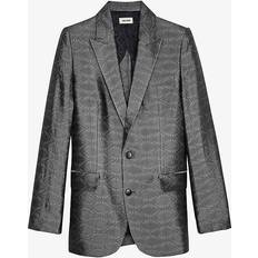 Zadig & Voltaire Vegy Jacquard Blazer anthracite