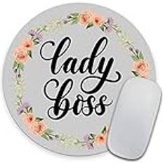 Mouse Pads Lady Mouse Pad Floral Lady Funny