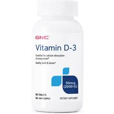 GNC Vitamins & Minerals GNC Vitamin D-3 2000 IU Twin Pack 180