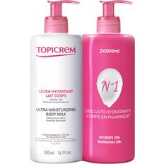 Topicrem Ultra-Moisturizing Body Milk 2 x 500ml 500ml