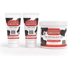 Udderly Smooth NonGreasy Hand and Body Moisturizer Cream Bundle 1 Kit 3 Count