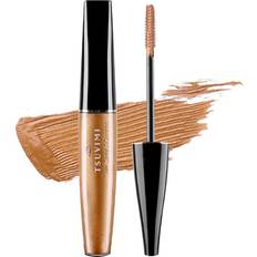 Gold Mascaras 2 Sides Lengthening Mascara by TSUVIMI Smudge-Proof Clump-Free and Buildable Formula Waterproof Defining Mascara Makeup Ophthalmologist Tested Hypoallergenic Vegan Cruelty Free