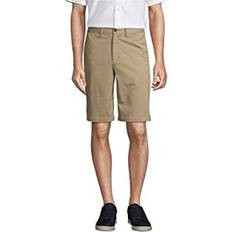 Lands' End Men Pants & Shorts Lands' End Traditional Fit Stretch Knockabout Chino Shorts Khaki Regular