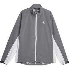 Puma Rain Jackets & Rain Coats Puma Men's DRYLBL Rain Jacket, Medium, Slate Sky/White Glow Black Friday Deal