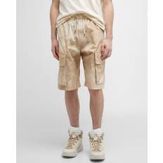 Balmain Men Shorts Balmain Beige Cargo Pocket Shorts GCC MULTI-BEIGE IT