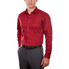 Van Heusen herrskjorta normal passform Lux Sateen stretch solid