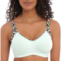 Leopard Bras Freya Sonic High Impact Underwire Sports Bra Aqua Pure Leopard