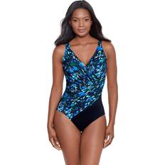 Miraclesuit Sophisticat Oceanus Swimsuit Ladies Control - Swimwear