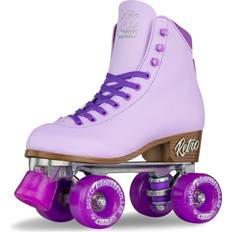 Women Roller Skates Crazy Skates Crazy Skates Retro Adjustable Roller Skates Adjusts To Fit Sizes Purple Purple