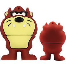 2.0 Tasmanian Devil Brown Animal 16GB USB External Hard Drive Flash Thumb Drive Storage Device Cute Novelty Memory Stick U Disk Cartoon