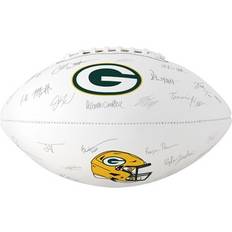 Logo Brands Green Bay Packers Autograph Signature Football