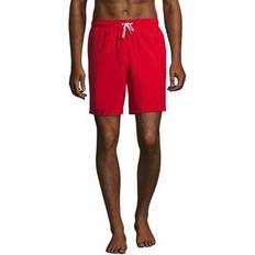 Lands' End L Swimming Trunks Lands' End Volley Swim Trunk Compass Red Regular