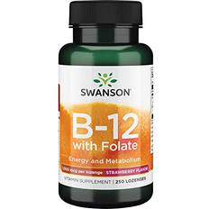 Vitaminer & Kosttillskott Swanson Vitamin B-12 Lozenges 1000 mcg