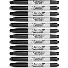 Sharpie Twin-Tip Permanent Markers 12-Count