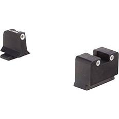 Hunting True Trijicon Night Sights/Suppressor Sights/Springfield Armory Bright & Tough Night Sight Suppressor Set with White Front, White Rear & Green Lamps for Springfield Armory XD