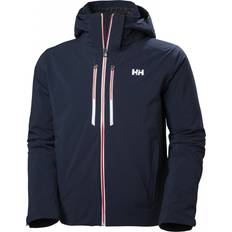 Helly Hansen Men's Alpha Lifaloft Lightweight Ski Jacket Navy Navy Blue